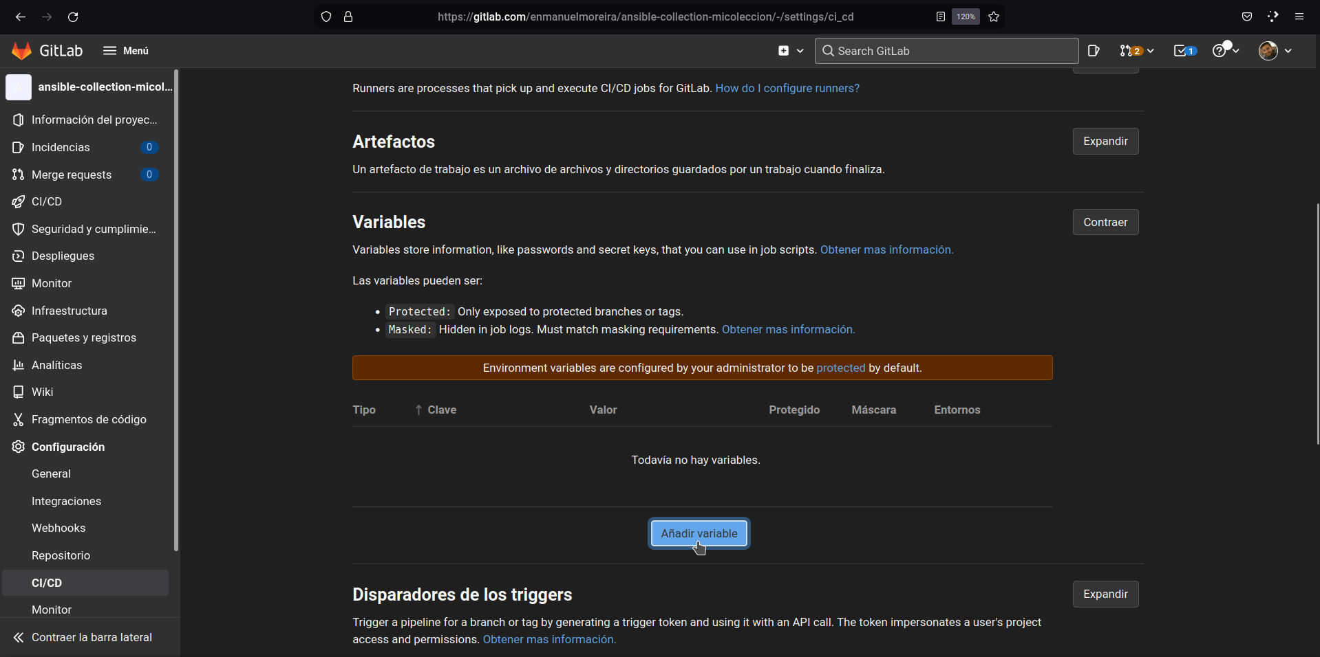 Configuracion