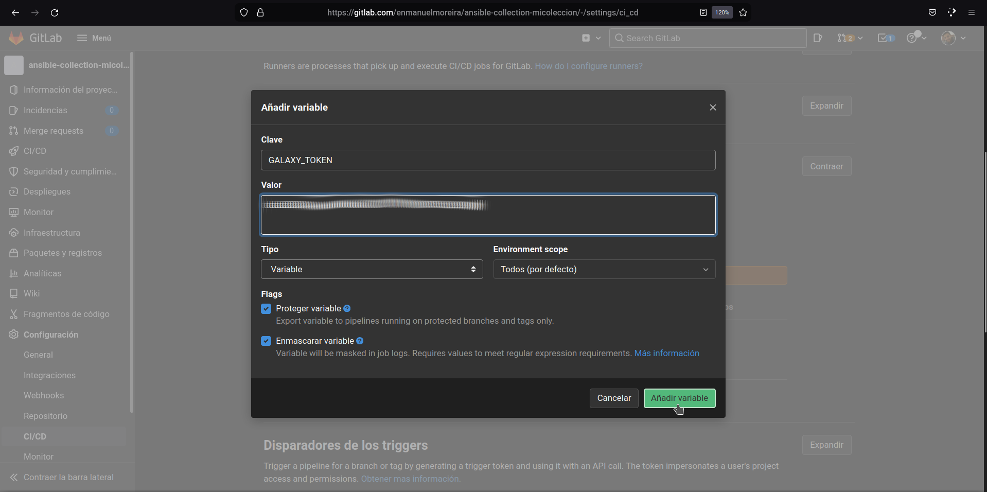 Configuracion