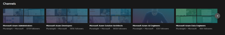 Pluralsight Channels