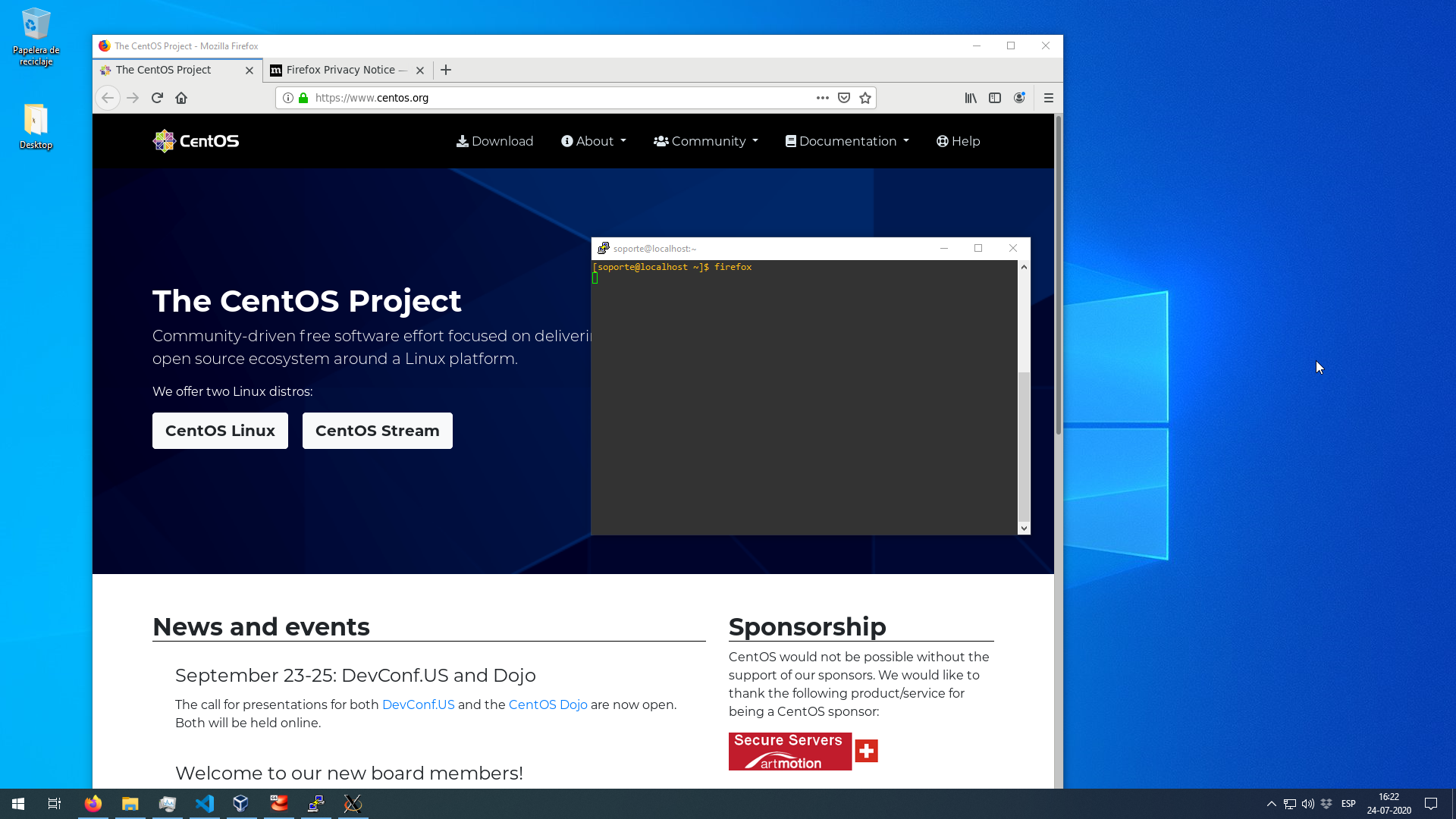 Putty Firefox