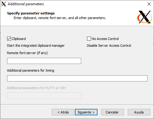 Additional Parameters